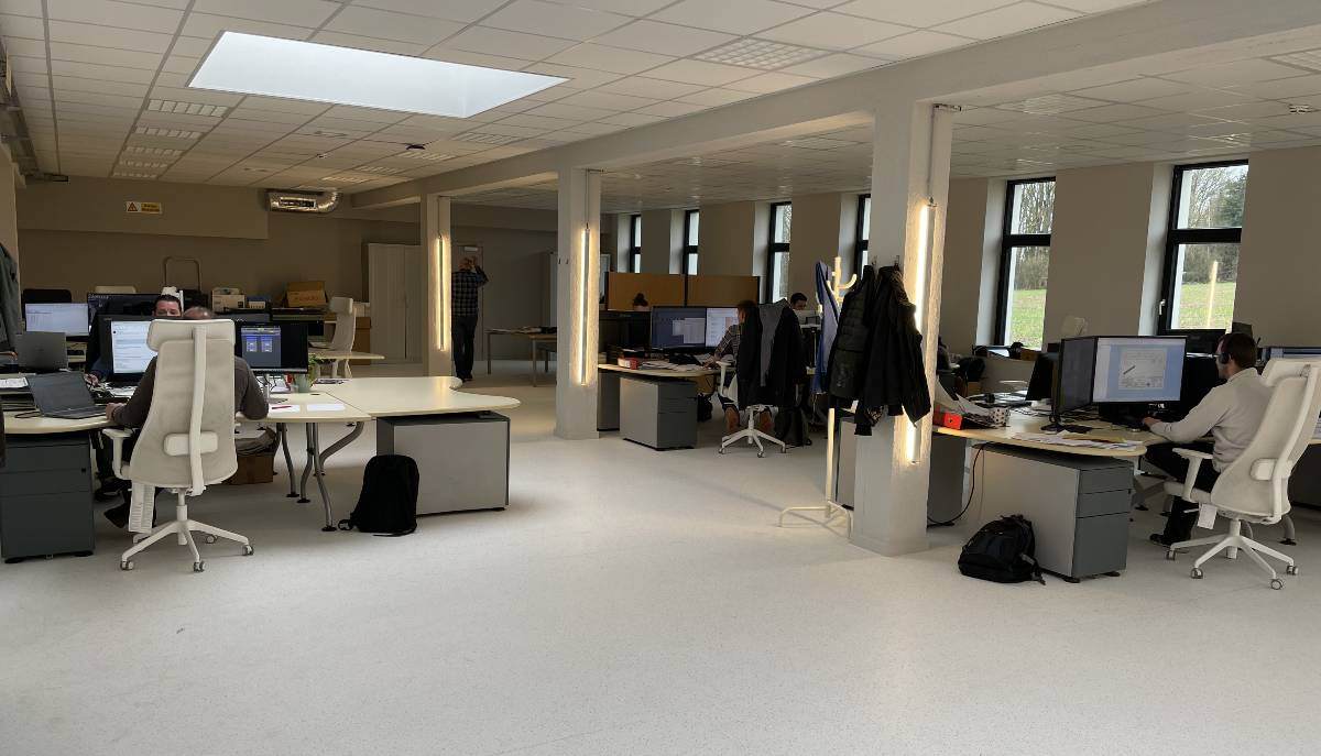 expanded office space
