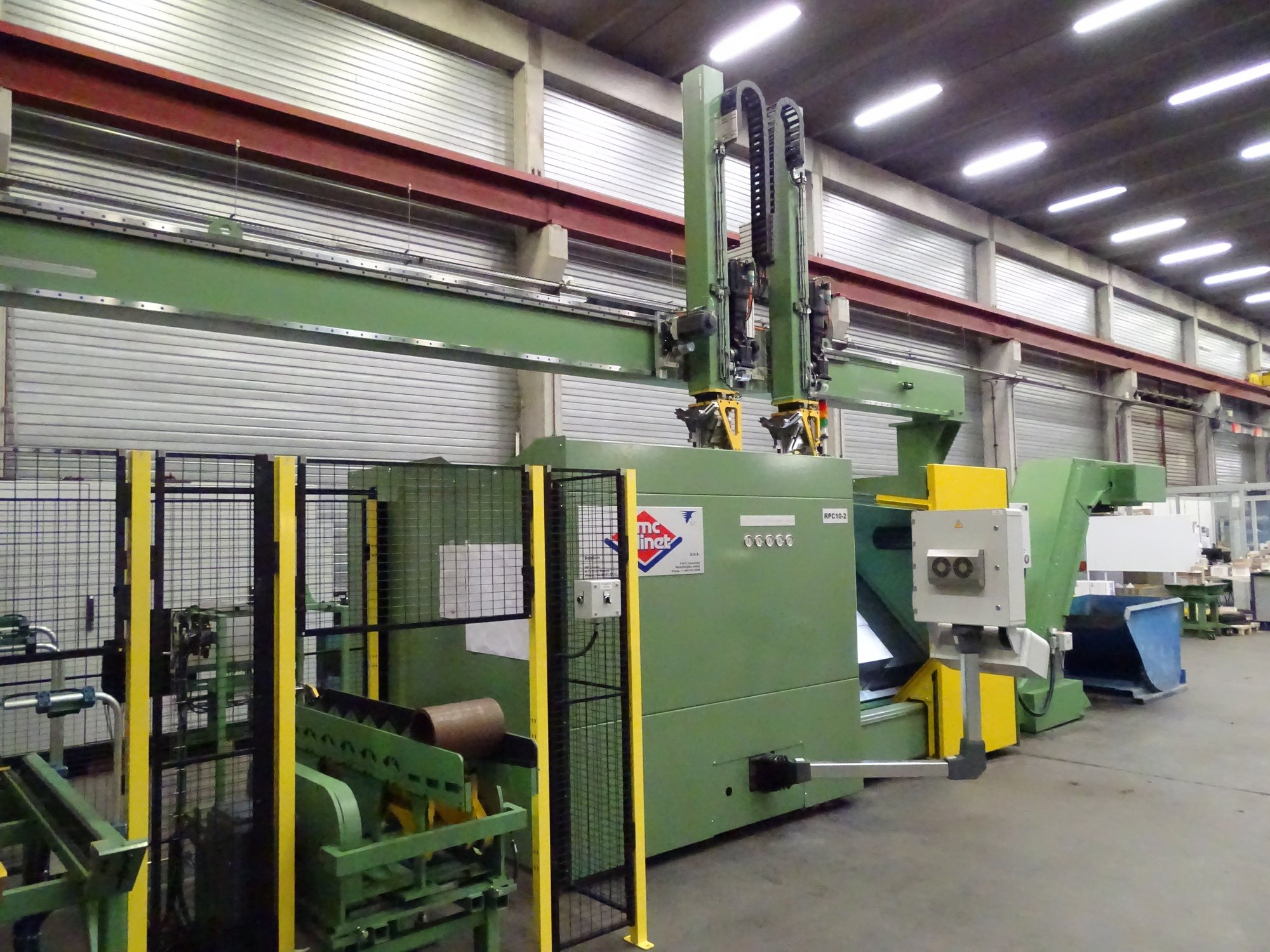 RPC10-2 Coupling Threading Machine