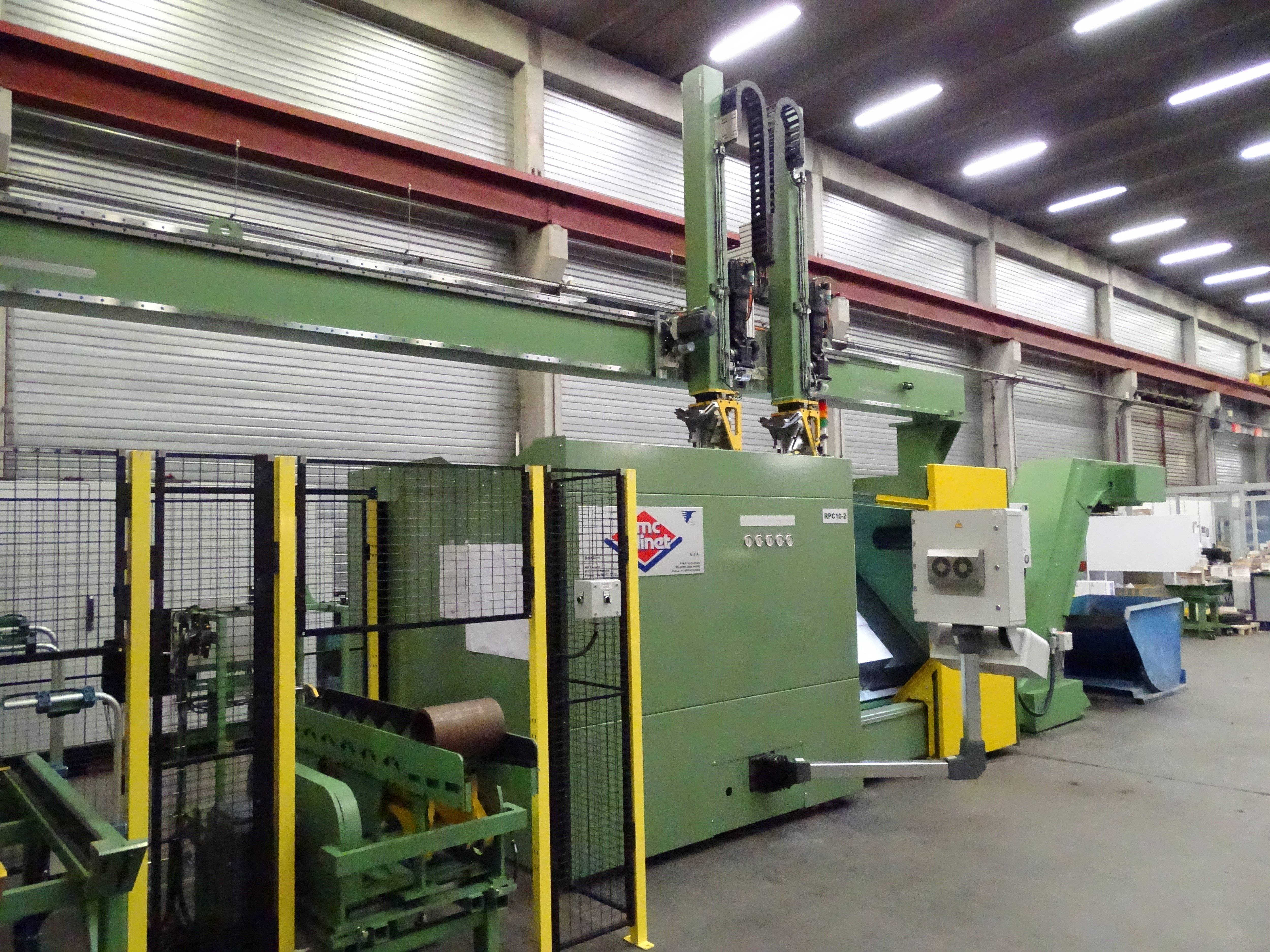 Rpc Machine Rotating Product Coupling Threading Machines | PMC-Colinet™