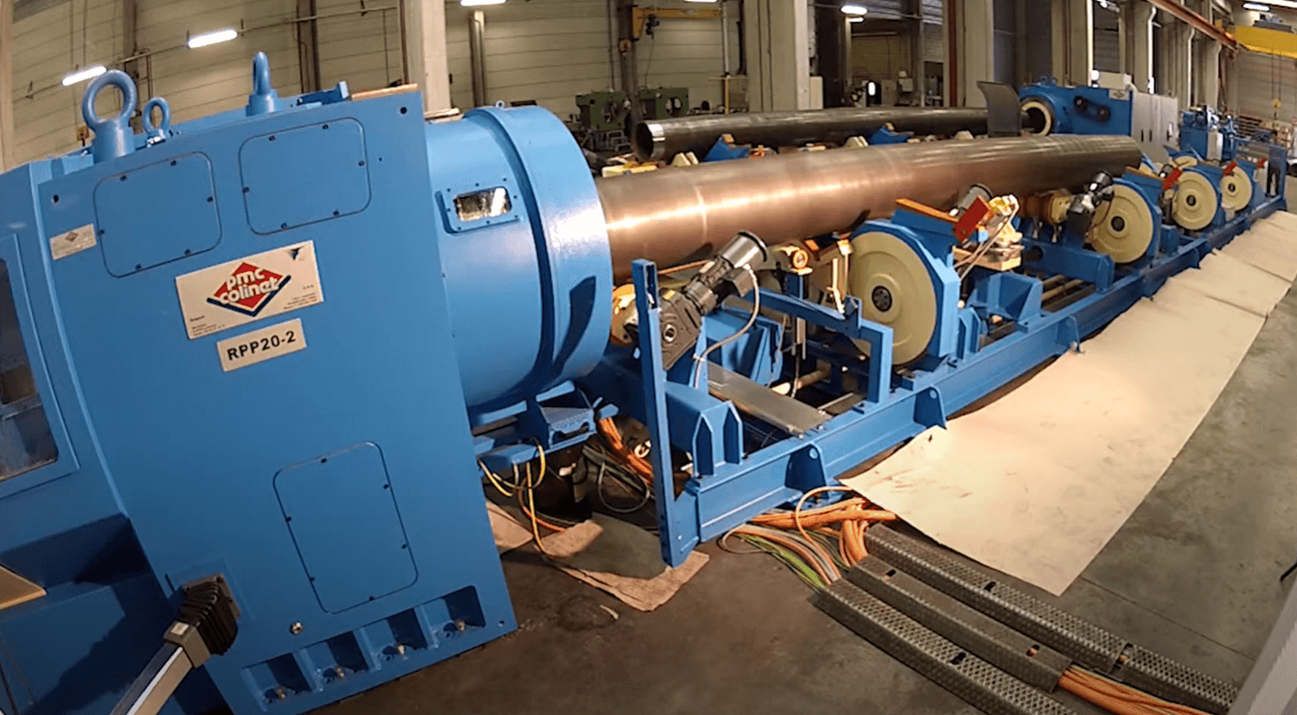Rotating Product Pipe Threading Machines | PMC-Colinet™