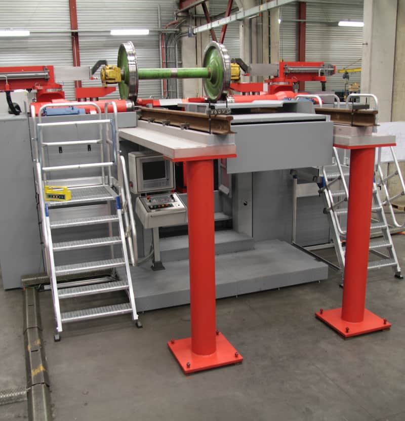 Wheelset Reprofiling Lathe for Railway