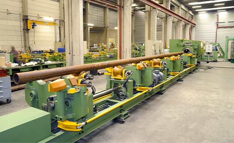 pipe being threaded