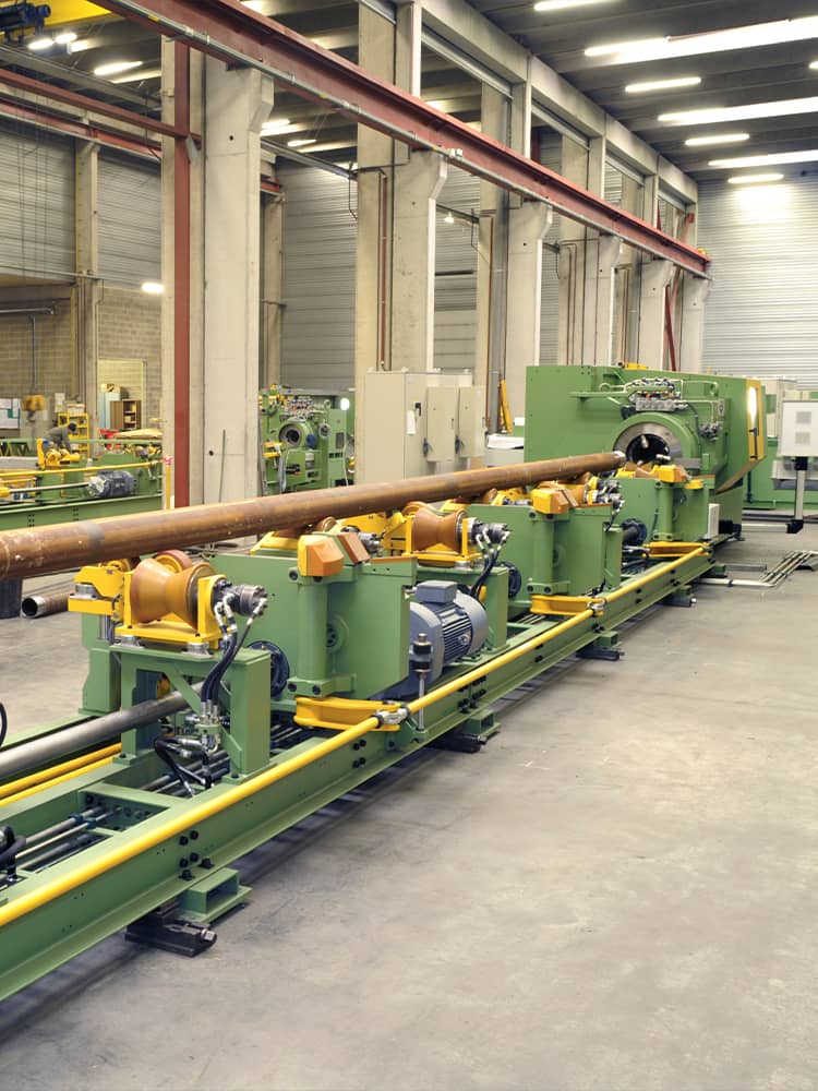 pipe being threaded