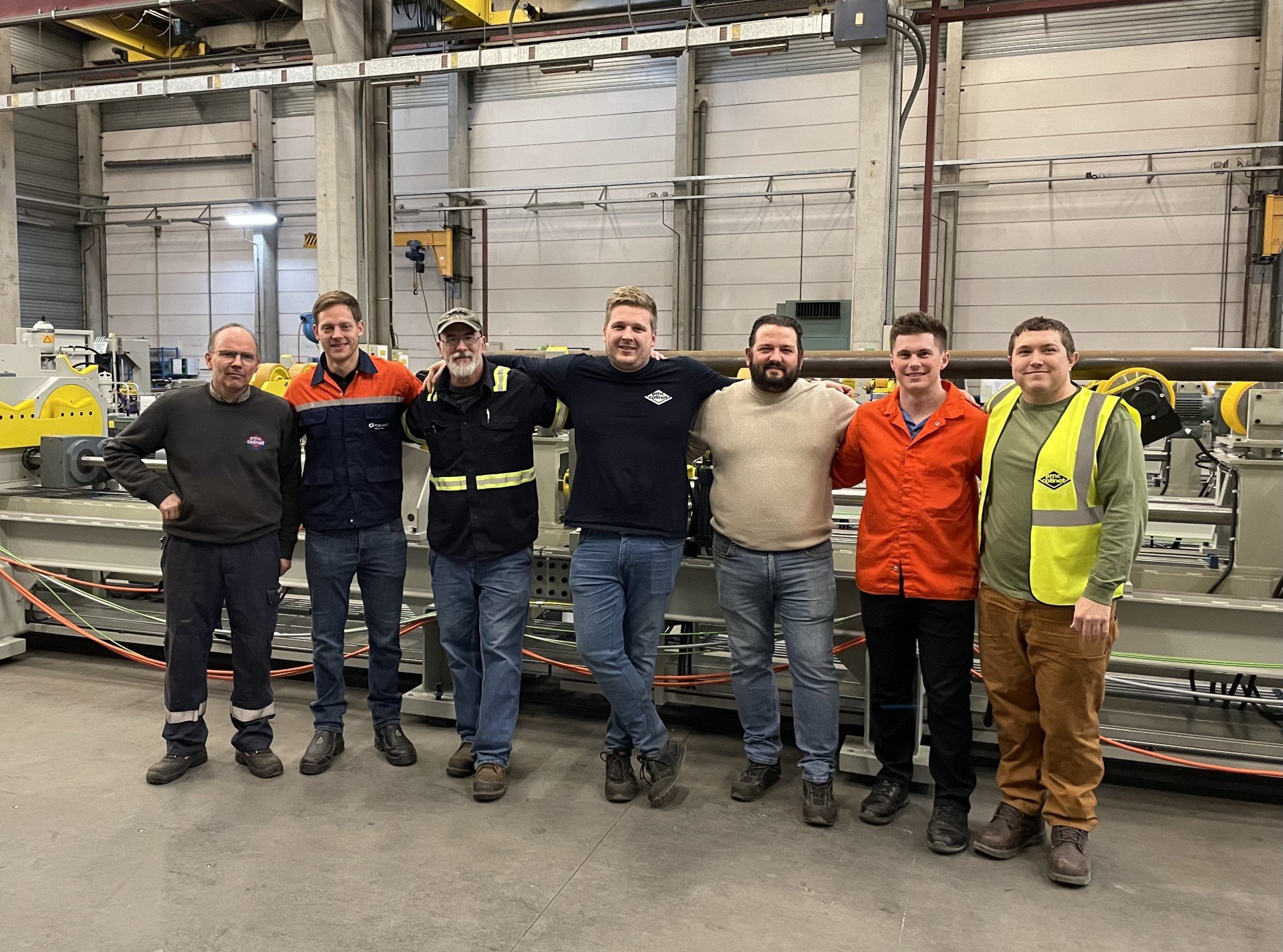 Strengthening Partnerships: Vallourec Visit Marks Successful Validation of New Machine