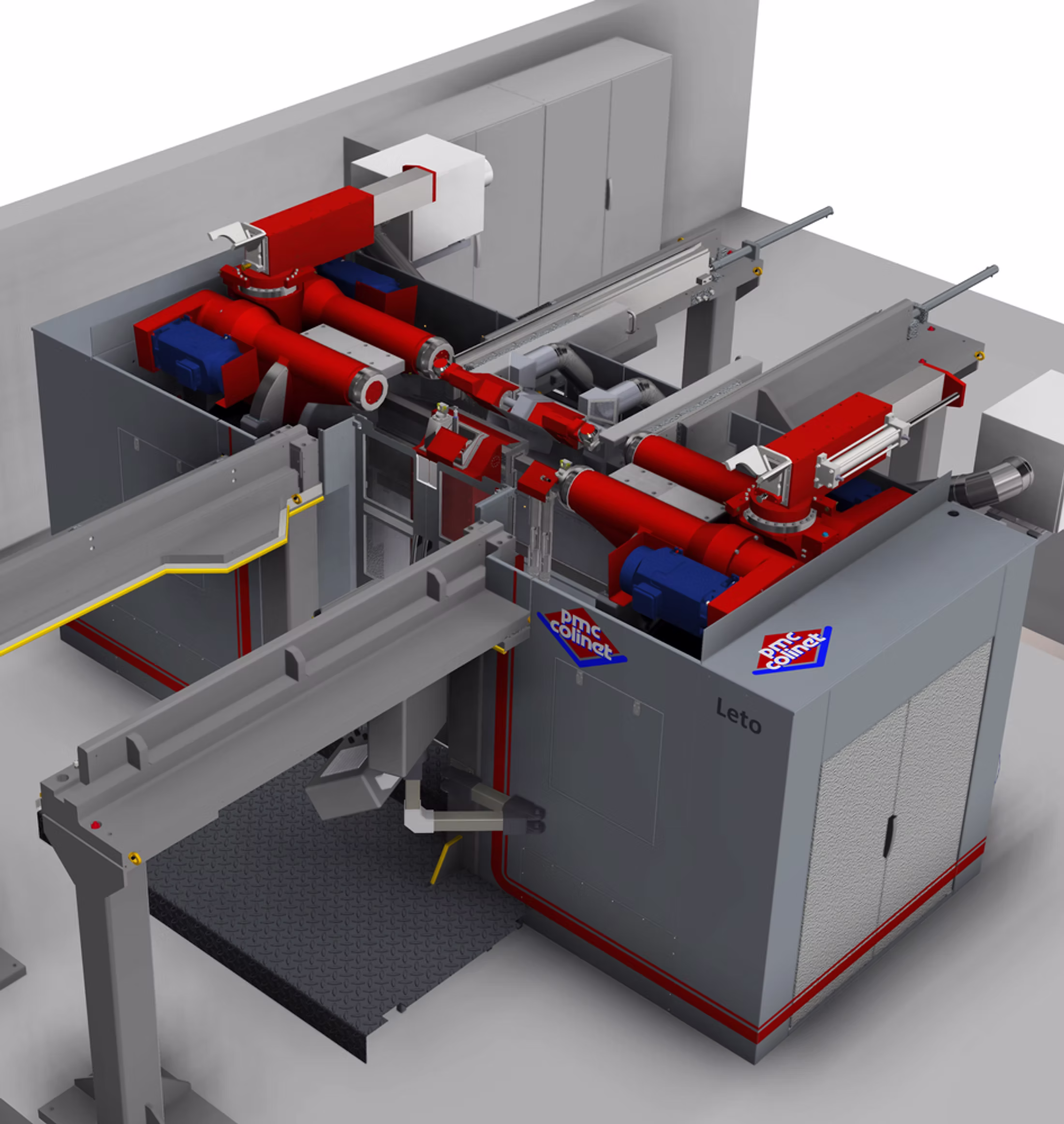 LETO Series: Heavyweight Underfloor Wheel Lathe