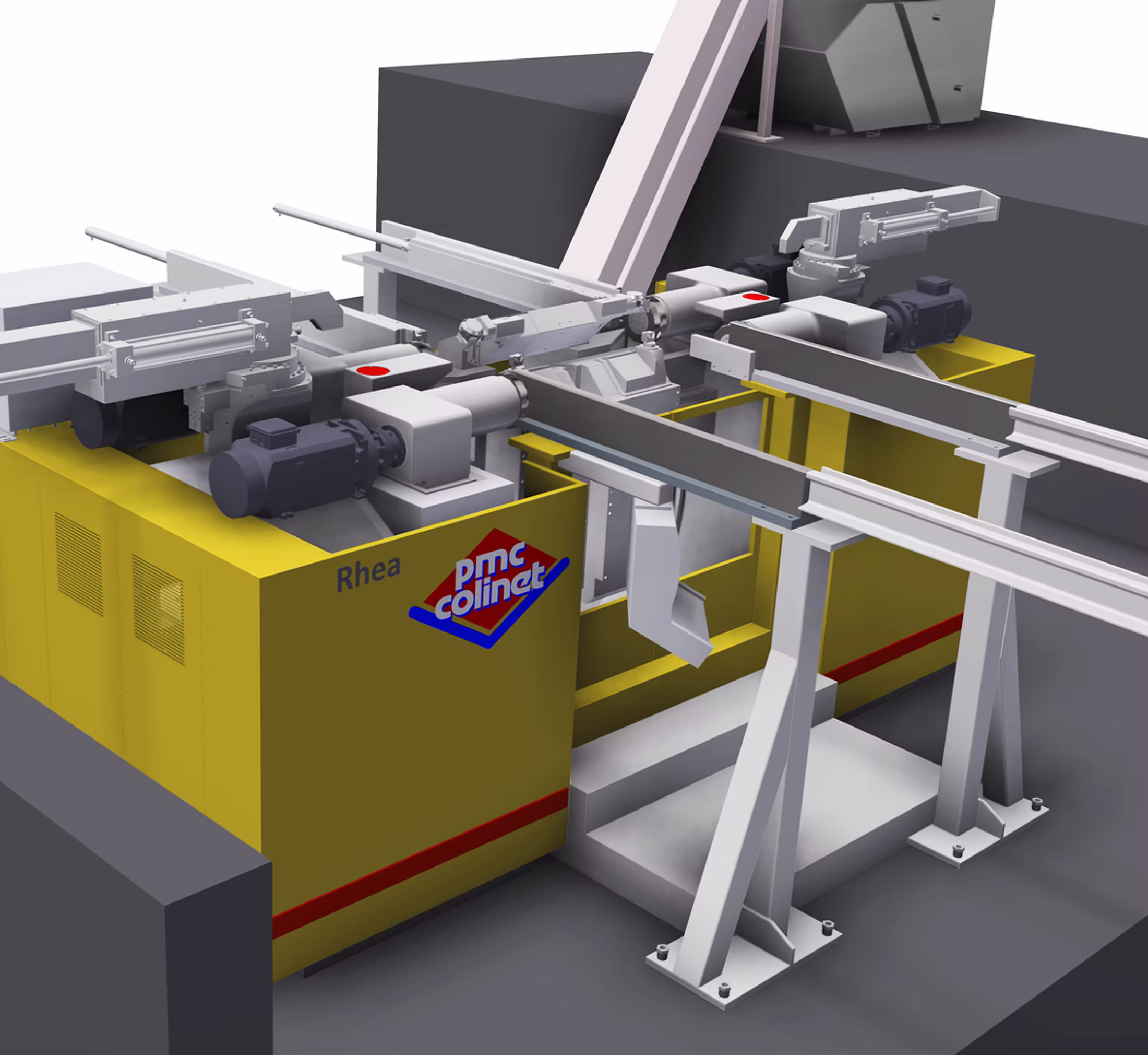 RHEA Series: Underfloor Wheel Lathe